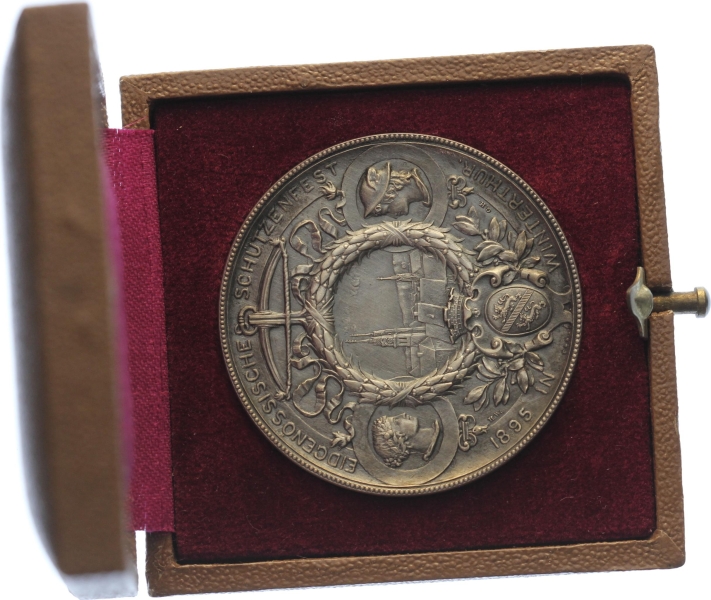 1895 Winterthur - Silber - Eidgenössisches Schützenfest Zürich